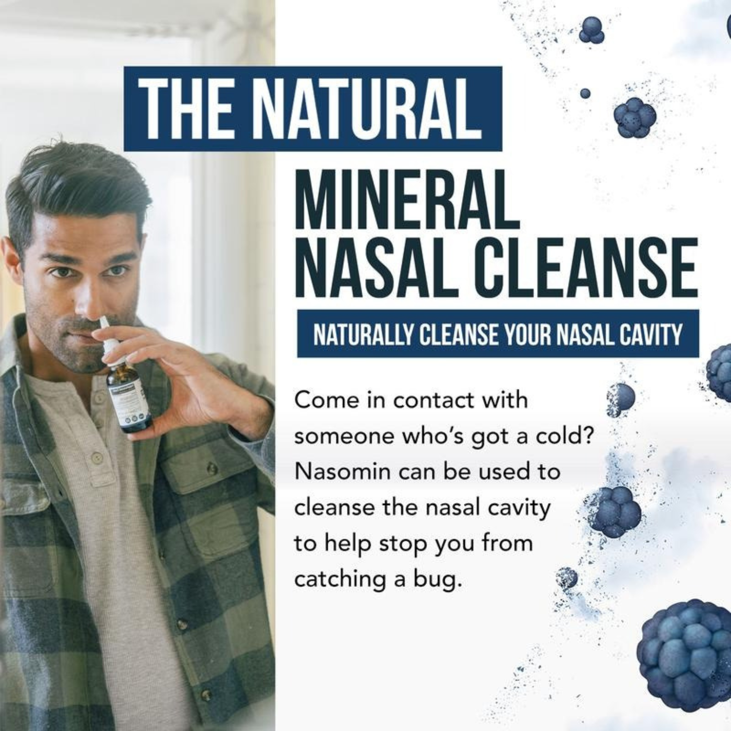 Nasomin Nasal Iodine Cleanse image Nasomin Nasal Iodine Cleanse