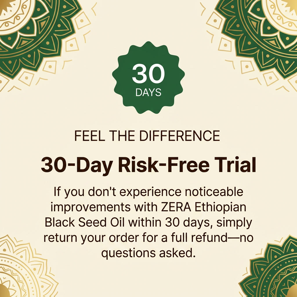 Ethiopian Black Seed Oil - 3000mg Softgels
