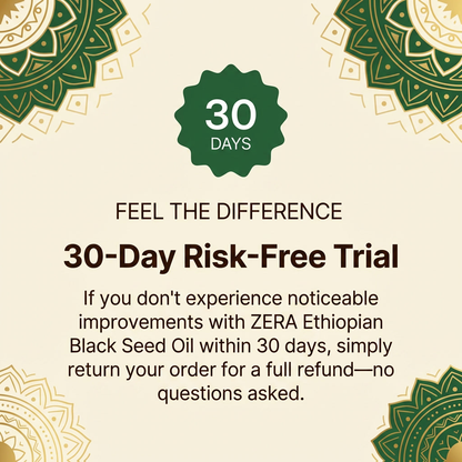 Ethiopian Black Seed Oil - 3000mg Softgels